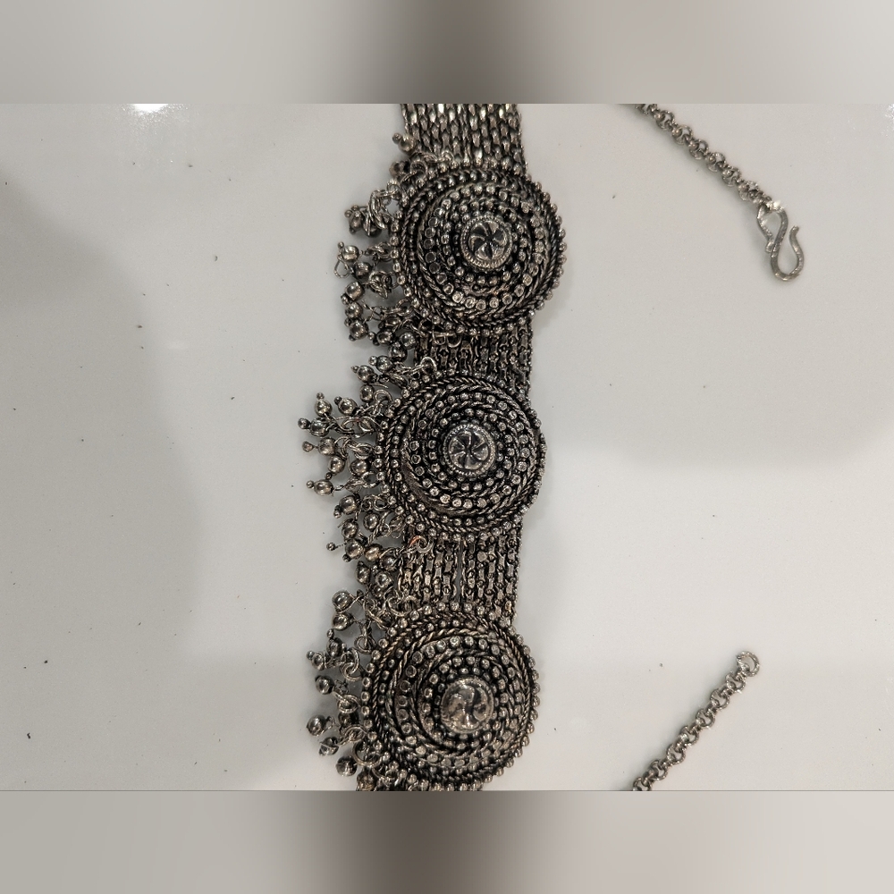 RARE Ethnic Bedouin Yemen Silver Necklace